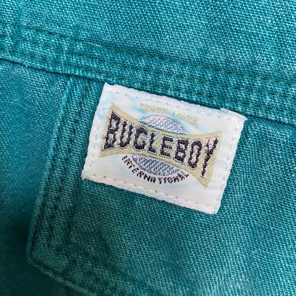 Vintage Bugle Boy Teal Jacket - Picture 3 of 7